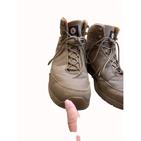 Carhartt Force men’s olive green ankle boots size 13 SKU 5407 main image 4